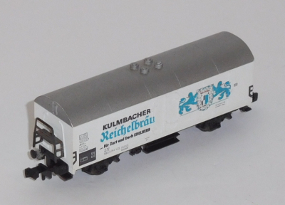 Fleischmann 8326 N Kühl-/Bierwagen 080 0 744-3, Kulmbacher Reichelbräu, DB,