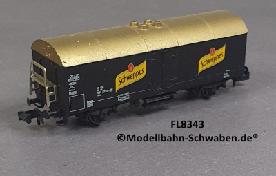 Fleischmann 8343 N Kühlwagen Schweppes, DB