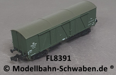 Fleischmann 8391 N Bahndienst- / Werkstattwagen, US-Bauart, Nürnberg 8507, DB,
