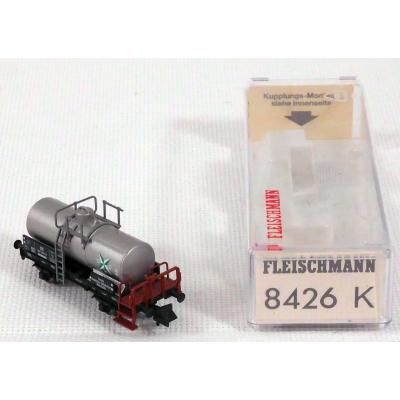 Fleischmann 8426 N Kesselwagen VDOM mit Bremserbühne der DB