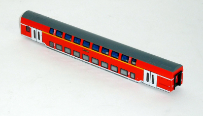 Fleischmann 8627 N DB AG Doppelstockwagen verkehrsrot 1./2. Kl, BN 50 80 36-35 118-9, DB
