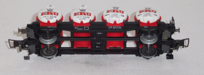 Fleischmann 864 H0 Behältertragwagen EKU, BN 015204, DB
