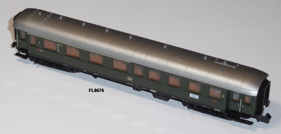 Fleischmann 8676 N Eilzugwagen 1./2.Kl., AB4yswe-37/55, DB, OVP
