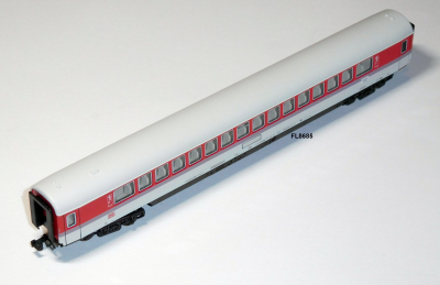 Fleischmann 8685 N IC/EC Großraumwagen 1.Kl., Apmz, Zugschlussbel., DB, OVP