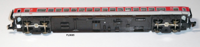 Fleischmann 8685 N IC/EC Großraumwagen 1.Kl., Apmz, Zugschlussbel., DB, OVP