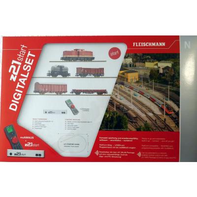 Fleischmann 931892 z21 Digital Startset, BR110 mit Güterzug, DR, OVP