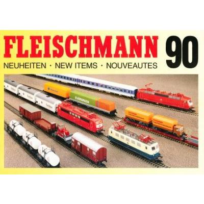 Fleischmann Neuheiten Prospekt 1990