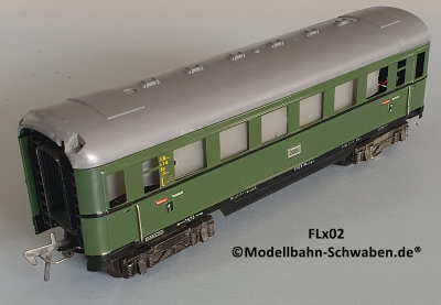 Fleischmann 410J Spur 0, Personenwagen 4-achsig, 1./2.Kl. Fleischmann 410J Spur 0, Personenwagen 4-achsig, 1./2.Kl.