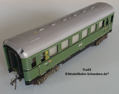 Fleischmann 410J Spur 0, Personenwagen 4-achsig, 1./2.Kl. Fleischmann 410J Spur 0, Personenwagen 4-achsig, 1./2.Kl.