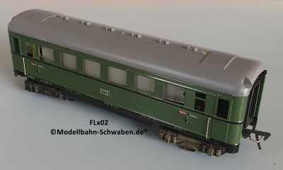 Fleischmann 410J Spur 0, Personenwagen 4-achsig, 1./2.Kl. Fleischmann 410J Spur 0, Personenwagen 4-achsig, 1./2.Kl.