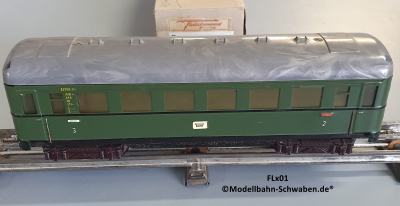 Fleischmann 410J Spur 0, Personenwagen 4-achsig, 2./3.Kl.