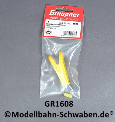Graupner 1608 Glühkerzenklemme, OVP