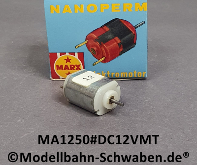 Graupner/Marx NANOPERM Elektromotor Typ 1250#DC12VMT, OVP
