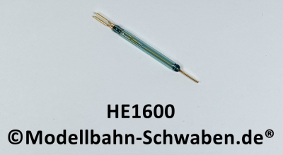 Herkat 1600 SRK groß, 80mm lang, 2,5 A, Wechslerkontakt