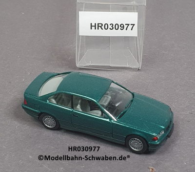 Herpa 030977 H0, BMW 325i Coupe, grünmetallic, EVP