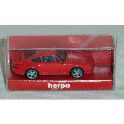 Herpa 031899-002 Porsche 911 Turbo, arenarot metallic