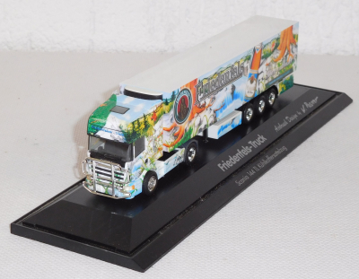 Herpa 120074 Scania 144 TL Friedenfels Truck, Sondermodell, 1:87, OVP