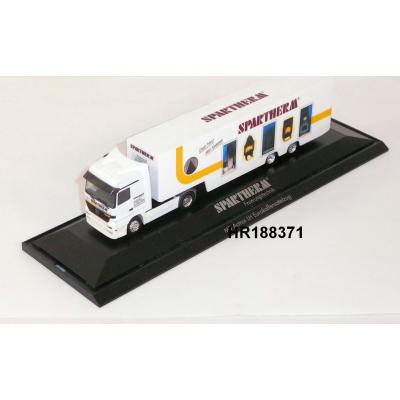 Herpa 188371 Mercedes-Benz Actros LH Koffer-Sattelzug 2a/2a, Spartherm, 1:87, OVP