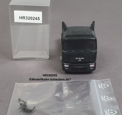 Herpa 320245 H0 MAN Zugmaschine, 2achs, schwarz, EVP