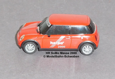 Herpa SoMo H0 MINI Cooper S, Spielwarenmesse 2000