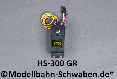 Hitec Standard Servo HS-300 GR Graupner/Hitec Anschluss