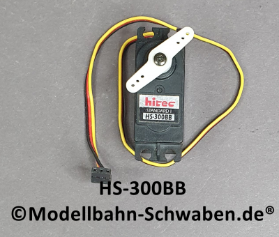 Hitec Standard Servo HS-300BB Ball Bearing, Graupner/Hitec Anschluss