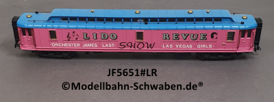 Jouef 5651#LR H0 Sonderwagen Lido Revue Show
