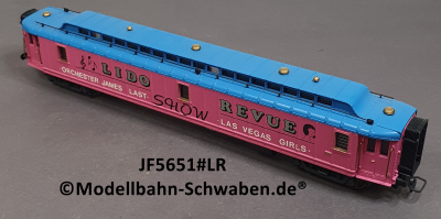 Jouef 5651#LR H0 Sonderwagen Lido Revue Show