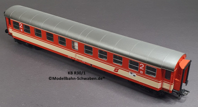 Klein Modellbahn R30/1 H0 Personenwagen 2.Kl. BN: 50 81 20-04 237-1, ÖBB