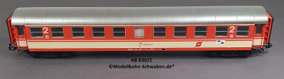 Klein Modellbahn R30/2 H0 Personenwagen 2.Kl. BN: 50 81 20-04 210-8, ÖBB