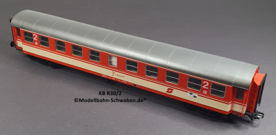 Klein Modellbahn R30/2 H0 Personenwagen 2.Kl. BN: 50 81 20-04 210-8, ÖBB