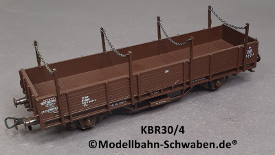 Klein Modellbahn R30/4 H0 Hochbord Güterwagen BN: 21 81 512 1 047-1, ÖBB