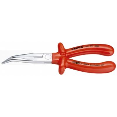 Knipex 2626200 Storchschnabelzange gebogen 200 mm verchromt