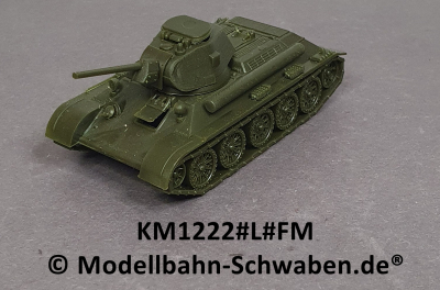 KoMo Minitank 1222 H0 Mittlerer Panzer T34/76, Fertigmodell