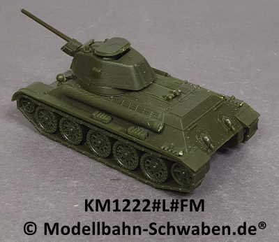 KoMo Minitank 1222 H0 Mittlerer Panzer T34/76, Fertigmodell