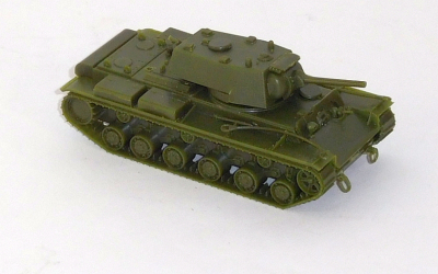KoMo Minitank 1250 H0 Tank KW-1/1940, Red Army, Fertigmodell