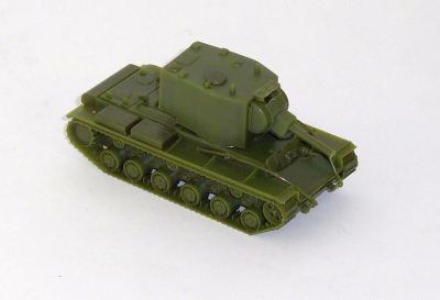KoMo Minitank 1251 H0 Tank KW-2/1940, Red Army, Fertigmodell
