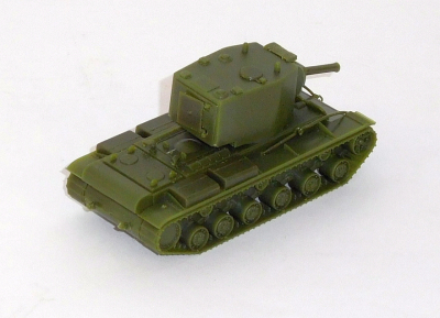 KoMo Minitank 1251 H0 Tank KW-2/1940, Red Army, Fertigmodell
