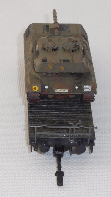 Liliput 21200 H0 Schwerlastwagen Sa bel. m.Panzer, DB, OVP,