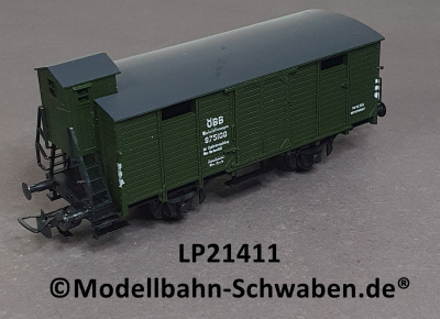 Liliput 21411 H0 Werkstattwagen m.Bremserhaus, BN 975108, ÖBB, OVP