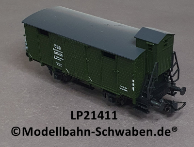 Liliput 21411 H0 Werkstattwagen m.Bremserhaus, BN 975108, ÖBB, OVP