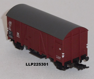 Liliput 225301 H0 Gedeckter Güterwagen, 2-achs. Typ Oppeln DB, OVP