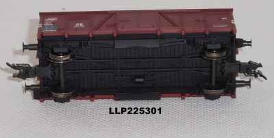 Liliput 225301 H0 Gedeckter Güterwagen, 2-achs. Typ Oppeln DB, OVP