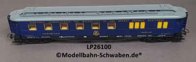 Liliput 26100 H0 Restaurantwagen, blau, CIWL, OVP