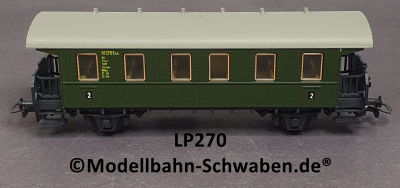Liliput 270 H0 Personenwagen Donnerbüchse 2.Kl., BN 81270