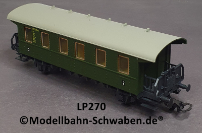 Liliput 270 H0 Personenwagen Donnerbüchse 2.Kl., BN 81270