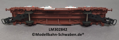 Lima 302842 H0 Silo Behälter Tragwagen, DB, OVP