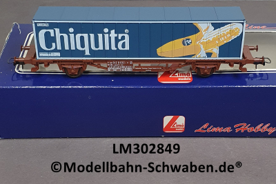 Lima 302849 H0 Güter-/Containerwagen Chiquita, SJ, OVP
