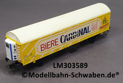 Lima 303589 H0 Kühlwagen Cardinal Bier, DB, OVP