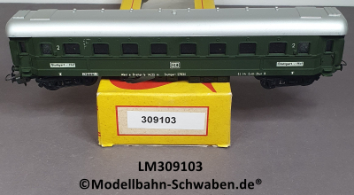 Lima 309103 H0 Abteil-/Personenwagen, 2.Kl., Stuttgart 27035, DB, OVP